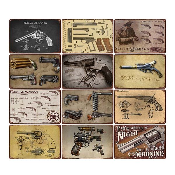 retro gun metal tin signs pistol poster shabby chic wall art plaque coffee bar pub club decoration home decor 20x30cm
retro gun metal tin signs pistol poster shabby chic wall art plaque coffee bar pub club decoration home decor 20x30cm