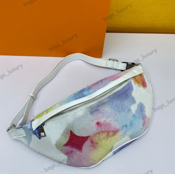 waist bags for men fashion dazzling women genuine leather fanny pack cross body handbag classic leisure clutch bag