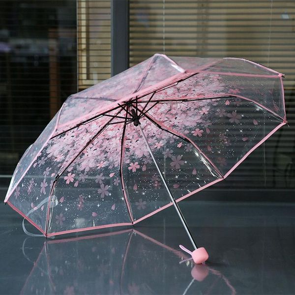 umbrellas colors three fold umbrella girls transparent clear cherry blossom mushroom sakura folding rain
umbrellas colors three fold umbrella girls transparent clear cherry blossom mushroom sakura folding rain