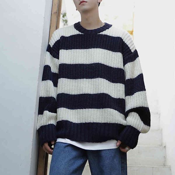 men's sweaters legible male striped shirts korean winter casual style loose sweater lovers v06y, White;black
men's sweaters legible male striped shirts korean winter casual style loose sweater lovers v06y, White;black