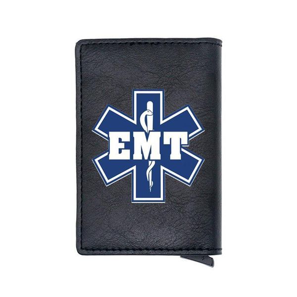 classic black emt emergency medical technician rfid card holder men wallets vintage short purse leather slim small, Red;black
classic black emt emergency medical technician rfid card holder men wallets vintage short purse leather slim small, Red;black