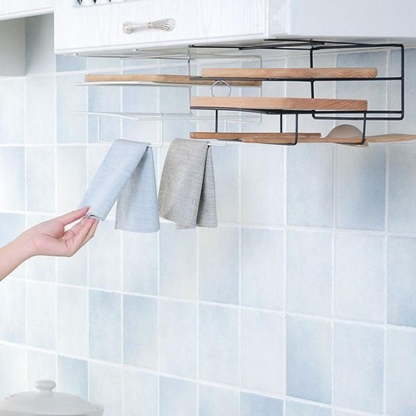 hooks & rails practical creative wall hanging rack wrought iron vegetable storage cutting board towel kitchen
hooks & rails practical creative wall hanging rack wrought iron vegetable storage cutting board towel kitchen