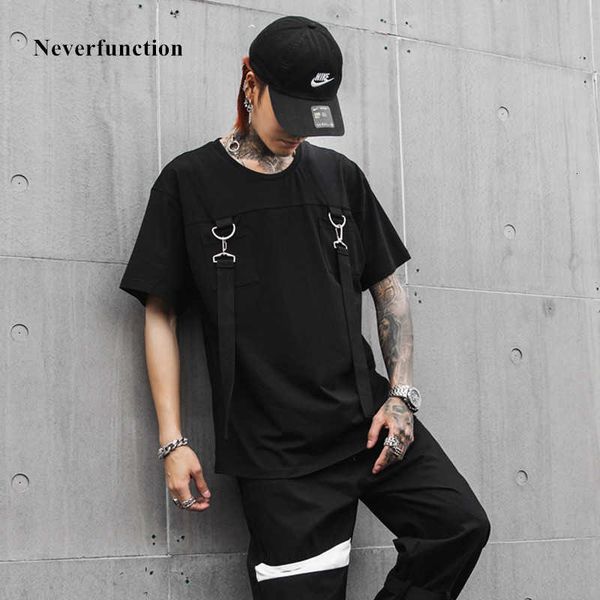 men's t-shirts t shirt men summer short sleeve oversized tshirts streetwear tee harajuku ribbon curved hem cotton black night club t a, White;black
men's t-shirts t shirt men summer short sleeve oversized tshirts streetwear tee harajuku ribbon curved hem cotton black night club t a, White;black