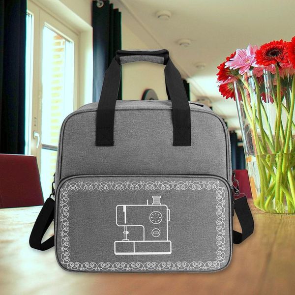 storage bags universal overlock small sewing machine tote bag with shoulder strap and sturdy handle dual-purpose carrying case
storage bags universal overlock small sewing machine tote bag with shoulder strap and sturdy handle dual-purpose carrying case