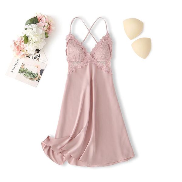 women's sleepwear satin women intimate lingerie spaghetti strap nightdress nightgown soft sleep dress home dressing gown, Black;red
women's sleepwear satin women intimate lingerie spaghetti strap nightdress nightgown soft sleep dress home dressing gown, Black;red