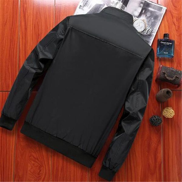 men's jackets spring and autumn jacket stand-up collar thin casual men coat clothing outerwear u6cv, Black;brown
men's jackets spring and autumn jacket stand-up collar thin casual men coat clothing outerwear u6cv, Black;brown