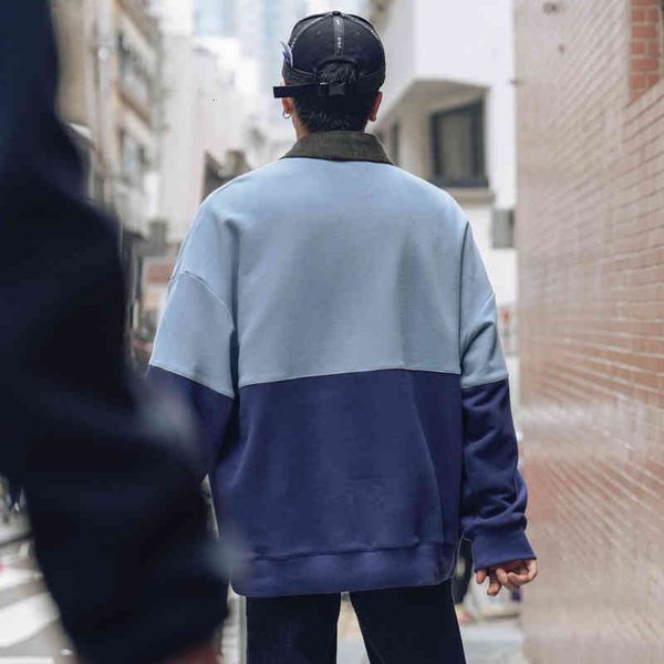 spring hoodies men fashion contrast color stitching casual sweatshirt man streetwear hip hop loose pullover male sportswear, Black
spring hoodies men fashion contrast color stitching casual sweatshirt man streetwear hip hop loose pullover male sportswear, Black