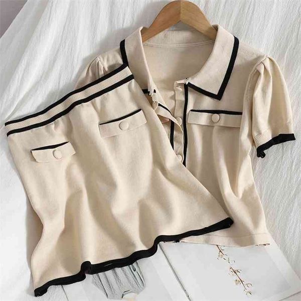vetement femme korean knit 2 piece set women outfits sweater cardigan crop + skirt sets casual two peice suits 210514, White
vetement femme korean knit 2 piece set women outfits sweater cardigan crop + skirt sets casual two peice suits 210514, White