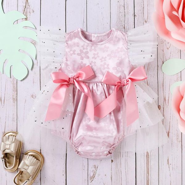 rompers 2021 summer elegant baby jumpsuit born infant girls sleeveless round neck bow net yarn romper bbaby party clothing, Blue
rompers 2021 summer elegant baby jumpsuit born infant girls sleeveless round neck bow net yarn romper bbaby party clothing, Blue