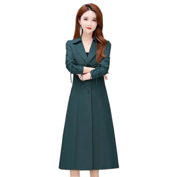 women's trench coats 2021 fashion spring autumn windbreaker cape outerwear plus size single-breasted x-long coat casual kw512, Tan;black
women's trench coats 2021 fashion spring autumn windbreaker cape outerwear plus size single-breasted x-long coat casual kw512, Tan;black