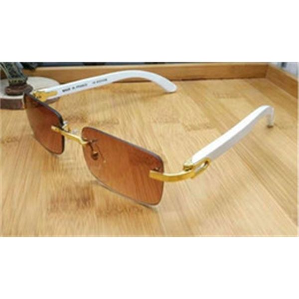 fashion designer new buffalo horn glasses fashion sport sunglasses for men women rimless rectangle bamboo wood sunglasses w, White;black
fashion designer new buffalo horn glasses fashion sport sunglasses for men women rimless rectangle bamboo wood sunglasses w, White;black