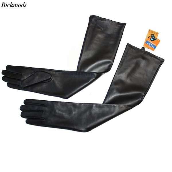 five fingers gloves long leather women sheepskin touch screen elbow length thin silk spring and autumn thick velvet lining arm sets, Blue;gray
five fingers gloves long leather women sheepskin touch screen elbow length thin silk spring and autumn thick velvet lining arm sets, Blue;gray