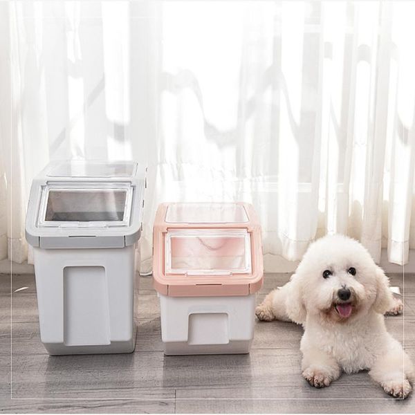 dog cat sealed barrel high capacity seal cup universal moisture-proof storage box plastic buckets containers pet supplies bowls & feede feed
dog cat sealed barrel high capacity seal cup universal moisture-proof storage box plastic buckets containers pet supplies bowls & feede feed