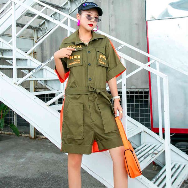 pants trendy brand contrast color loose overalls shorts waist personalized letter printing jumpsuit summer, Black;white
pants trendy brand contrast color loose overalls shorts waist personalized letter printing jumpsuit summer, Black;white