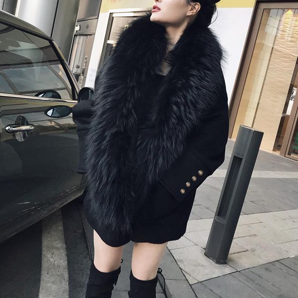 women's wool & blends 2022 years vintage classic black color real lamb fur collar scarf wrap trim coat
women's wool & blends 2022 years vintage classic black color real lamb fur collar scarf wrap trim coat