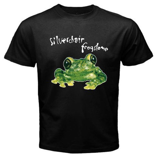 New SILVERCHAIR FROGSTOMP Logo Men's Black T-Shirt Size S-3XL - 100% cotton, White;black
New SILVERCHAIR FROGSTOMP Logo Men's Black T-Shirt Size S-3XL - 100% cotton, White;black