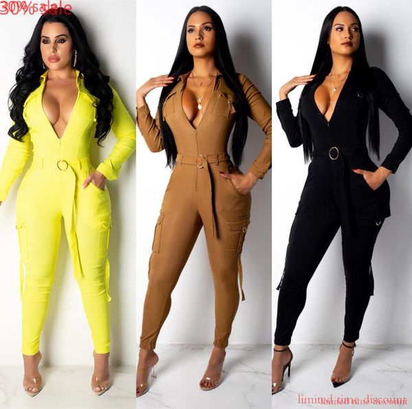 women's jumpsuits & rompers autumn women zipper up long sleeve jumpsuit bodycon night club style bandage romper playsuits sashes linen, Black;white
women's jumpsuits & rompers autumn women zipper up long sleeve jumpsuit bodycon night club style bandage romper playsuits sashes linen, Black;white