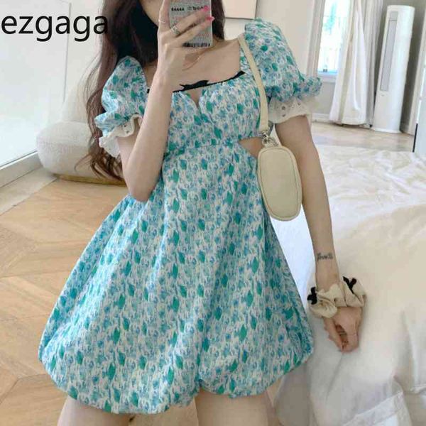 ezgaga korean fashion floral printed mini dress women short sleeve lace patchwork hollow out chic dresses summer vestidos 210430, Black;gray
ezgaga korean fashion floral printed mini dress women short sleeve lace patchwork hollow out chic dresses summer vestidos 210430, Black;gray