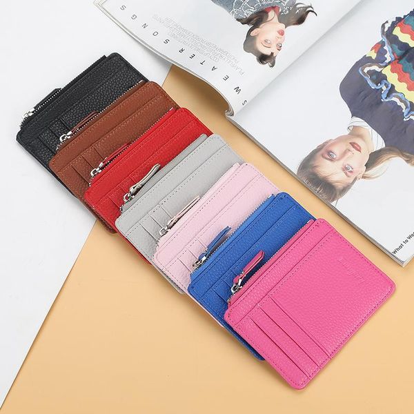 card holders classic men's wallet passport cover multifunction pocket zipper pu leather fashion design women business holder coin purse, Brown;gray
card holders classic men's wallet passport cover multifunction pocket zipper pu leather fashion design women business holder coin purse, Brown;gray