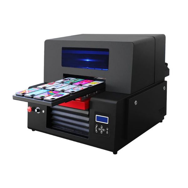 printers automatic uv printer a3 flatbed with varnish effect 2pcs xp600 print head for phone case bottle acrylic glass tpu