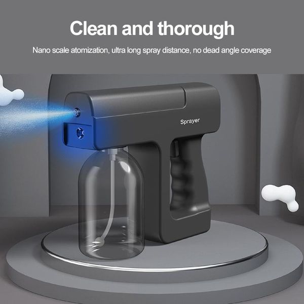 watering equipments 300ml disinfection spray gun wireless nano blue light steam usb rechargeable gun2021
watering equipments 300ml disinfection spray gun wireless nano blue light steam usb rechargeable gun2021