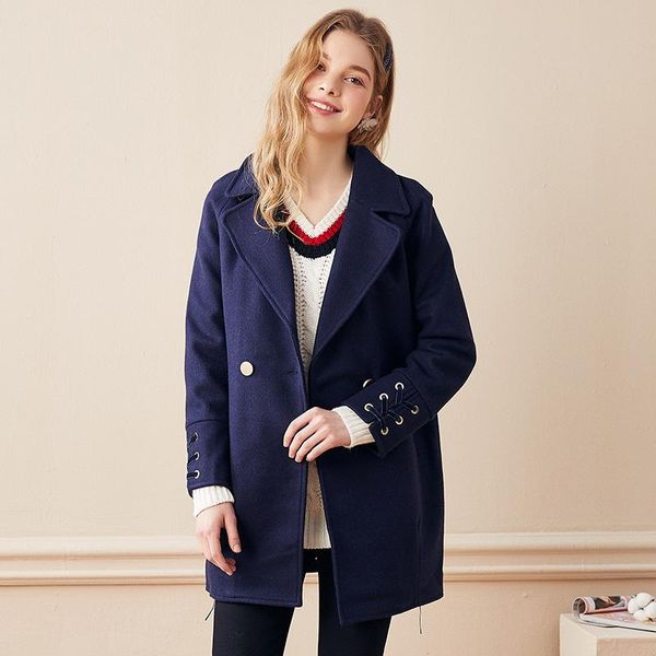 women's wool & blends korean fashion velvet trench coat for women streetwear office lady trenchcoat vintage navy winter, Black 
women's wool & blends korean fashion velvet trench coat for women streetwear office lady trenchcoat vintage navy winter, Black