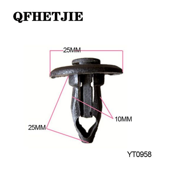 other vehicle tools automotive fastener clips for car front and rear bumper rivets clamp pushing nail pins 100 pcsyt-0958 repair parts
other vehicle tools automotive fastener clips for car front and rear bumper rivets clamp pushing nail pins 100 pcsyt-0958 repair parts