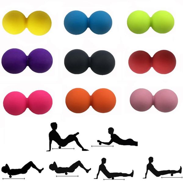 fitness balls 63mm food grade silicone yoga peanut massage ball fascia relieve relax muscles double exercise
fitness balls 63mm food grade silicone yoga peanut massage ball fascia relieve relax muscles double exercise