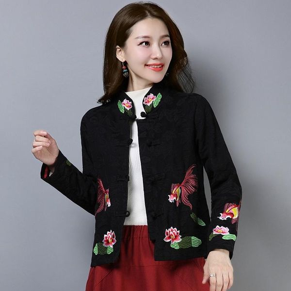 chinese style clothing women cheongsam mandarin collar womens and blouses embroidery oriental tang suit jacket ethnic, Red
chinese style clothing women cheongsam mandarin collar womens and blouses embroidery oriental tang suit jacket ethnic, Red