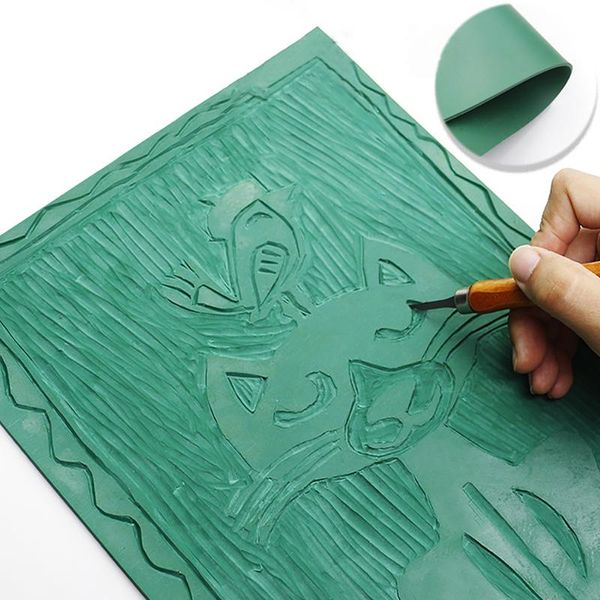 craft tools engraving rubber sheet for printing stamp diy cut by laser engraver to make plate
craft tools engraving rubber sheet for printing stamp diy cut by laser engraver to make plate
