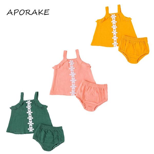clothing sets 2021 0-3y summer baby girl cotton linen set flowers sleeveless solid vest+triangle shorts casual outfits 2pcs, White
clothing sets 2021 0-3y summer baby girl cotton linen set flowers sleeveless solid vest+triangle shorts casual outfits 2pcs, White