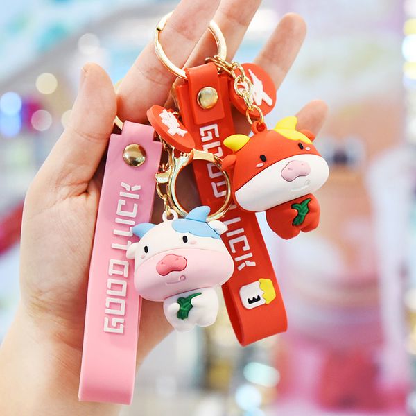 2021 cute gutta percha pudding cattle keychain 12 zodiac versatile pendant couple accessories gift a1, Silver
2021 cute gutta percha pudding cattle keychain 12 zodiac versatile pendant couple accessories gift a1, Silver