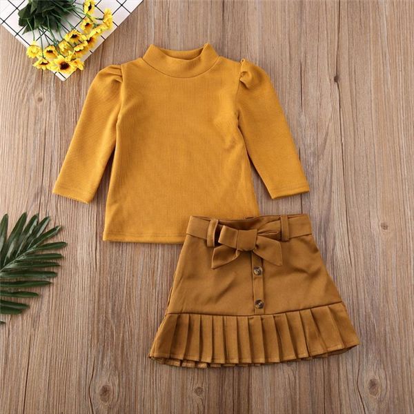 1 5y autumn winter clothes toddler kids baby girl long sleeve sweater pleated skirt outfits set 2pcs, White
1 5y autumn winter clothes toddler kids baby girl long sleeve sweater pleated skirt outfits set 2pcs, White