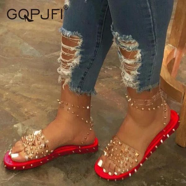 style ladies slippers foreign trade sandals flat bottom rivets women's shoes casual super soft and comfortable, Black
style ladies slippers foreign trade sandals flat bottom rivets women's shoes casual super soft and comfortable, Black