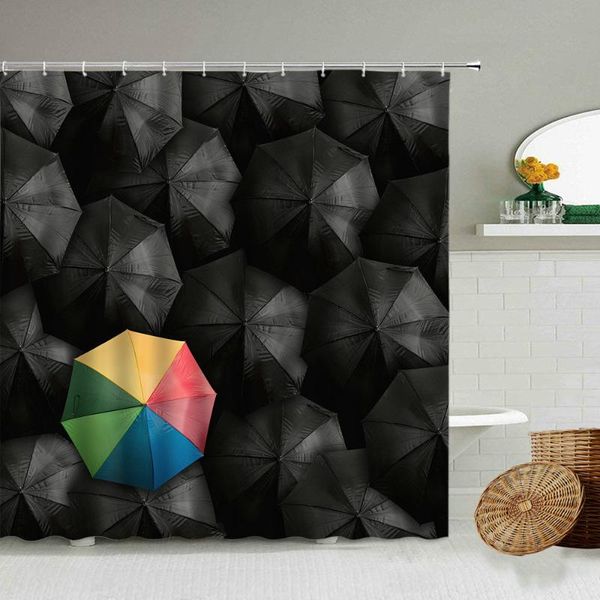 creative umbrella shower curtain set black colorful design family bathroom bathtub waterproof cloth screen with hook curtains
creative umbrella shower curtain set black colorful design family bathroom bathtub waterproof cloth screen with hook curtains