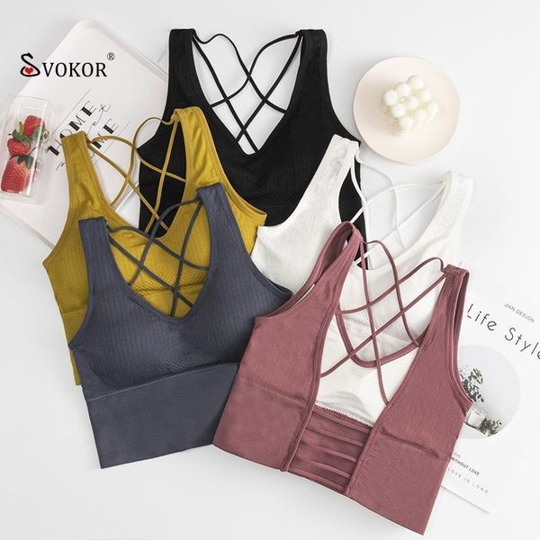 camisoles & tanks svokor women's tube backless crop bra female tank vest running wireless seamless underwear, Black;white 
camisoles & tanks svokor women's tube backless crop bra female tank vest running wireless seamless underwear, Black;white