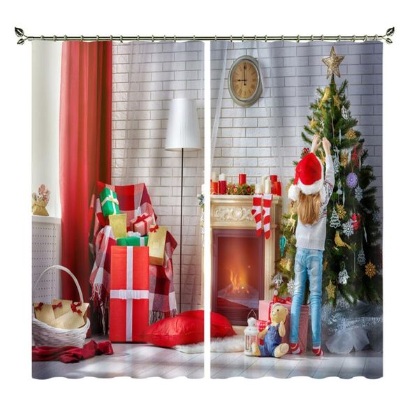 curtain & drapes little girl and christmas tree factory customized export living room bedroom thermal insulation sunshade theme
curtain & drapes little girl and christmas tree factory customized export living room bedroom thermal insulation sunshade theme