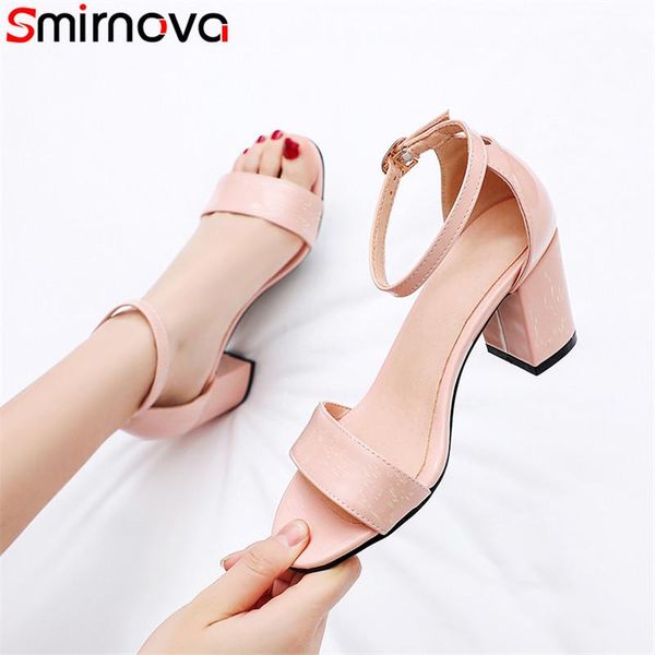 dress shoes smirnova 2021 arrive sandals ladies casual party solid colors buckle thick high heels summer women big size 43, Black
dress shoes smirnova 2021 arrive sandals ladies casual party solid colors buckle thick high heels summer women big size 43, Black