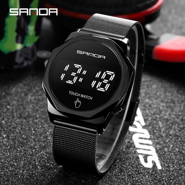 wristwatches sanda fashion mens watches waterproof sports square touch screen digital watch outdoor wristwatch for men relogio masculino, Slivery;brown
wristwatches sanda fashion mens watches waterproof sports square touch screen digital watch outdoor wristwatch for men relogio masculino, Slivery;brown