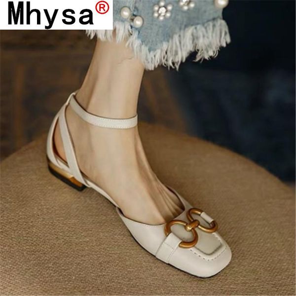sandals 2021 summer women's vintage genuine leather breathable outdoor slipper square head closed-toed pumps sandal mules shoes, Black
sandals 2021 summer women's vintage genuine leather breathable outdoor slipper square head closed-toed pumps sandal mules shoes, Black