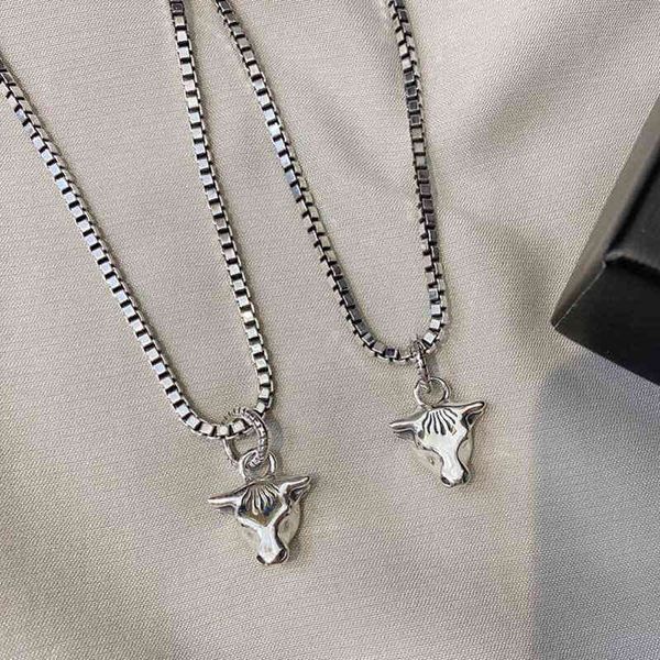 s925 silver tauren necklace box chain, bullish fashion personality gift exclusive fine jewel
s925 silver tauren necklace box chain, bullish fashion personality gift exclusive fine jewel