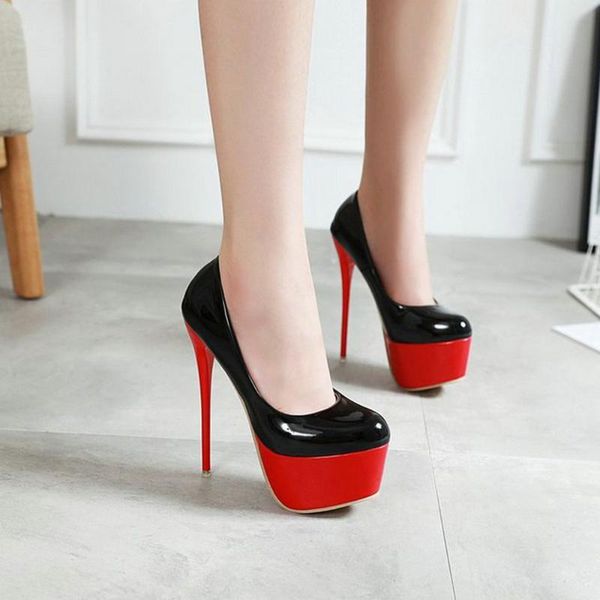 dress shoes women footwear high heels party wedding tacones mujer plataforma 16cm platform woman pumps b64-19, Black
dress shoes women footwear high heels party wedding tacones mujer plataforma 16cm platform woman pumps b64-19, Black