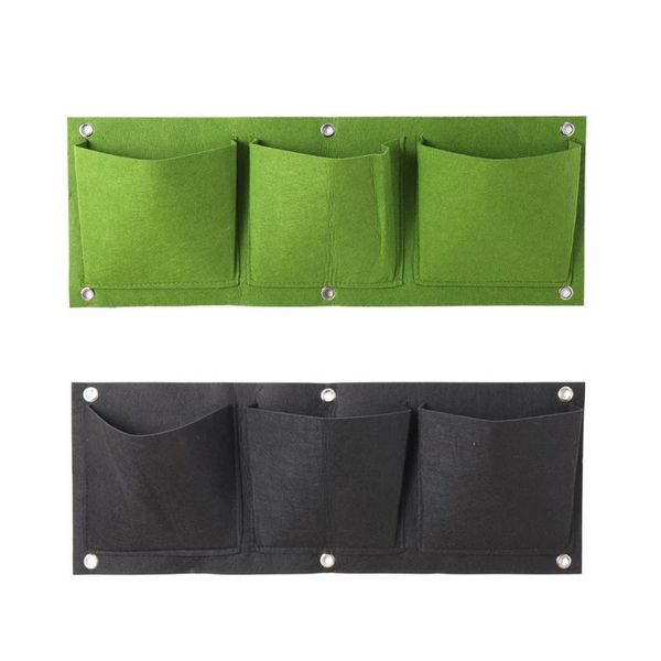 planters & pots wall hanging planting bags 3 pockets grow bag planter vertical garden vegetable living home supplies 1 pc
planters & pots wall hanging planting bags 3 pockets grow bag planter vertical garden vegetable living home supplies 1 pc