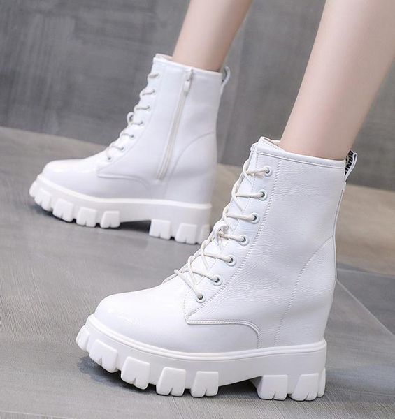 boots winter women shoes square heels internal increase lace-up ankle woman, Black
boots winter women shoes square heels internal increase lace-up ankle woman, Black
