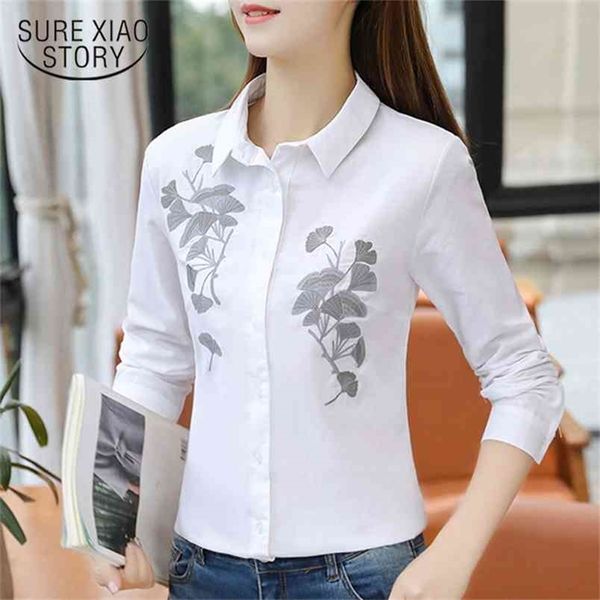 spring women chiffon shirts long sleeved blouses plus size embroidery office lady casual slim clothing d424 30 210506, White
spring women chiffon shirts long sleeved blouses plus size embroidery office lady casual slim clothing d424 30 210506, White
