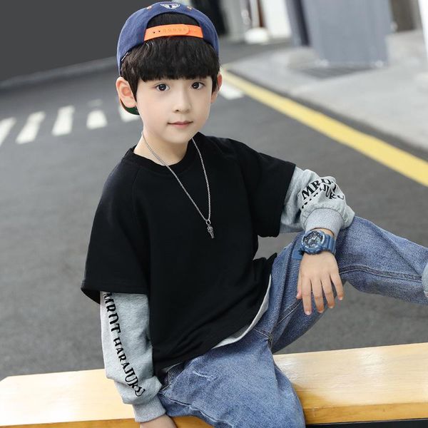 hoodies & sweatshirts kids clothes toddler boys sweatshirt cotton fashion long sleeve teens fake two sweat shirt child costum, Black
hoodies & sweatshirts kids clothes toddler boys sweatshirt cotton fashion long sleeve teens fake two sweat shirt child costum, Black