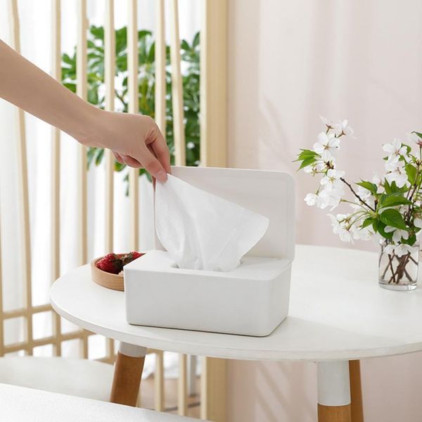 tissue boxes & napkins kitchen plastic pure white fashion simple large capacity wet storage box household accessories 2021
tissue boxes & napkins kitchen plastic pure white fashion simple large capacity wet storage box household accessories 2021