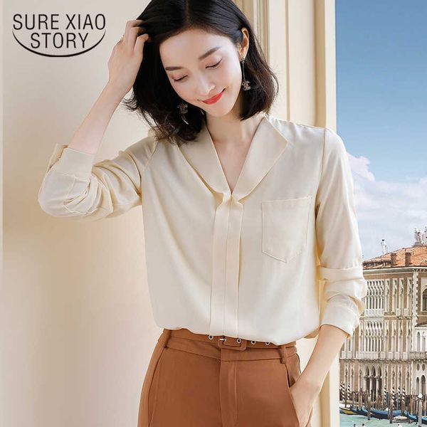 womens and blouses temperament professional wear design lap collar machine v-neck women shirt women 2500 50 210528, White
womens and blouses temperament professional wear design lap collar machine v-neck women shirt women 2500 50 210528, White