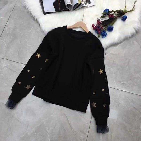 women's hoodies & sweatshirts wz1274 fashion * sweaters luxury track famous european design party women's clothing sbv9, Black
women's hoodies & sweatshirts wz1274 fashion * sweaters luxury track famous european design party women's clothing sbv9, Black