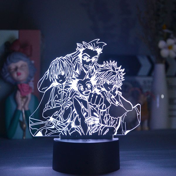 creative anime night light led bluetooth base 3d lamps bedsidetable hunter-x-hunter nightlight with app control gift for fans friends
creative anime night light led bluetooth base 3d lamps bedsidetable hunter-x-hunter nightlight with app control gift for fans friends